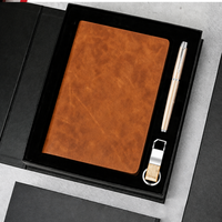 Coffret Cadeau Promotionnel : Carnet, Stylo Bille, Porte-clés – En Stock, Faible MOQ, Cadeau de Fêtes pour Employés, Dropshipping, Vente Directe Usine, OEM