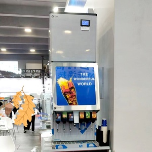 Distributeur de boissons gazeuses glacées à 6 saveurs avec machine à glace intégrée pour la fabrication de cola et de boissons rafraîchissantes - Product Image 3