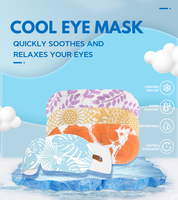 Masque de sommeil rafraîchissant pour les yeux, patch oculaire jetable personnalisé, compresses froides pour les yeux