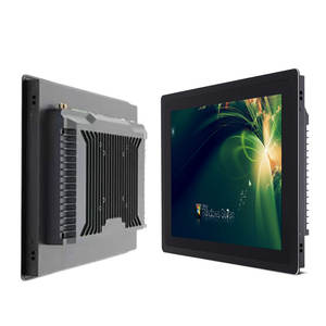 10.4 inç fansız dokunmatik ekran çalışma all in one bilgisayar j1900 i3 i5 i7 işlemci endüstriyel panel pc düşük fiyat - Product Image 1