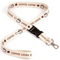 CH Wholesale Sublimation Printing Polyester Lanyards With Logo Custom Certification Keychain OEM ODM ECO Promotion Event Gifts