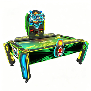 Commercial LED Air Hockey Arcade Indoor Amusement Air Hockey Machine Coin Operated Colorful <b>Light</b> Air Hockey - Product Image 2