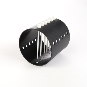 Set di 6 Bigodini in Plastica per Capelli con Fermagli, Strumenti Professionali per Parrucchieri, Vendita all'Ingrosso - Product Image 3