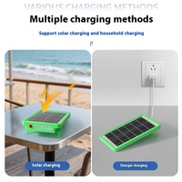 Chargeur rapide de lumière d'urgence à énergie solaire multifonctionnelle compatible USB type-c 1688 Agent d'achat pour le camping