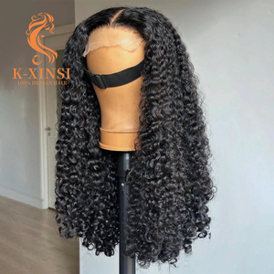 Perruques Lace Front en <span class=keywords><strong>Cheveux</strong></span> Humains Bouclés Pixie Kinky Curls avec Bords Pré-Pluckés, Dentelle HD, Vente en Gros Usine pour Femmes Noires - Product Image 1