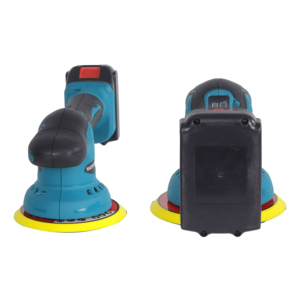 <span class=keywords><strong>Ponceuse</strong></span> orbitale aléatoire sans fil, <span class=keywords><strong>polisseuse</strong></span> portative à batterie lithium à vitesse variable pour le cirage automobile et le ponçage du bois - Product Image 2