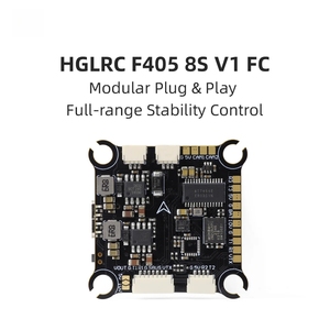 Controlador de Vuelo HGLRC F405 8S V1 de Baja Latencia y Alta Precisión para Drones FPV de Carreras <span class=keywords><strong>Freestyle</strong></span> y Largo Alcance - Product Image 1