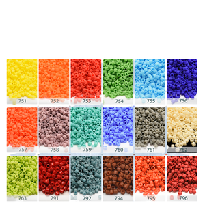 หลอดแก้วคริสตัลแลมป์เวิร์คขนาด 1.6 มม. และทรงกระบอกแก้ว 21 สี แบบด้านทึบแสง แพ็ค 2 ชิ้น น้ำหนัก 10 กรัม - Product Image 3