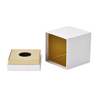 Impression de logo personnalisé 10ml 30ml 50ml 100ml Mini petite boîte d'emballage en carton de luxe pour parfum cosmétique avec couvercle et base