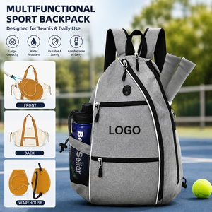 Borsa da Pickleball Personalizzata 2026 Nuova Collezione Uomo Donna Grande Capacità Borsa per Racchette da <span class=keywords><strong>Tennis</strong></span> Zaino a Tracolla Borsa Sportiva - Product Image 1