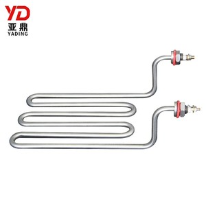 Calentador eléctrico tubular recto flexible de alta temperatura 8mm 500W 220V elemento calefactor de horno de recubrimiento en polvo - Product Image 5