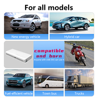 X1 HUD Alat Diagnostik Speedometer GPS Plug-Play Digital Universal Definisi Tinggi untuk Mobil ABS+PC CE/FCC