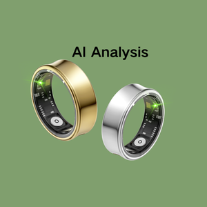 Anello Intelligente SHR K3 con Analisi AI Avanzata, Monitoraggio dei Fasi del Sonno, Rilevamento del Cronotipo, Esercizi <span class=keywords><strong>di</strong></span> <span class=keywords><strong>Meditazione</strong></span>, Controllo App Mentale - Product Image 1