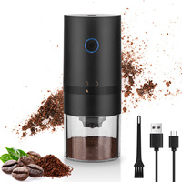 Q5296 Kit de café artisanal portable d'entrée de gamme avec moulin à café manuel et cafetière, ensemble complet pour l'extérieur