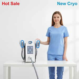 Nuova Macchina per Dimagrimento Criogenico con Tre Manipoli, Macchina per <span class=keywords><strong>Crioterapia</strong></span> a Vuoto, Dispositivo di Bellezza Cryoprobe - Product Image 1