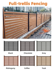 Valla de Madera y Plástico Compuesto (WPC) para Jardín y Hogar - Product Image 3