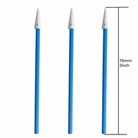 Mini bâtons de mousse pour le nettoyage de la lentille du casque VR Écouvillon en mousse à pointe pointue pour le nettoyage des composants SMT