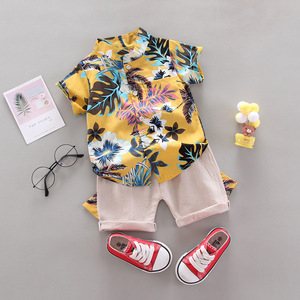 <span class=keywords><strong>Vestiti</strong></span> da ragazzo 2025 da 0 a 4 anni con risvolto completo abbigliamento da bambino con stampa <span class=keywords><strong>per</strong></span> bambino maschio set di <span class=keywords><strong>vestiti</strong></span> da bambino a due pezzi dell'Asia sudorientale - Product Image 6