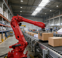 Robot Articulado Multiusos de 6 Ejes para Pulverización, Paletización, Empaquetado y Manipulación de Materiales de Alta Velocidad con PLC y Motor