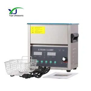 Easy Clean 40Khz 6L with Basket Heater Degas Sweep Function Concave Face Ultrasonic Cleaner