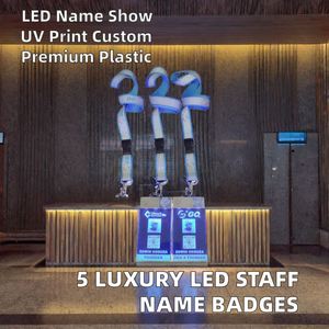 Étiquettes personnalisées avec logo imprimé et porte-badge personnalisé pour les salons professionnels, les événements, impression numérique, pelliculage - Product Image 2
