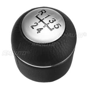 Palanca de Cambios de 5 Velocidades en Cuero PU para Alfa Romeo 159, Brera 2005-2014, Spider 2005-2011 - Product Image 4