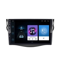 Lecteur DVD de voiture Android Jiawell, Android Carplay Wifi BT Navigation GPS FM Musique Audio Vidéo Autoradio pour Toyota RAV4 05-13
