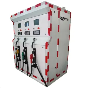 3 nozzle 3 product 3000L fuel dispenser with tank with oil tank gauge with GPRS function with solar function