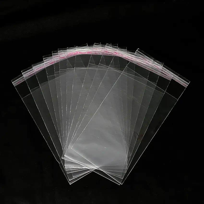 Clear Opp Bag Packaging Self Adhesive Bags Home Wedding Decoration Plastic Pack Jewelry Gift Bag Cookie Poly