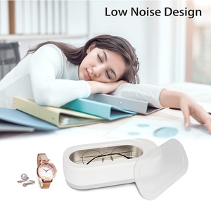 Nettoyeur à ultrasons pour bijoux, appareil de nettoyage à ultrasons 46 kHz pour bagues, lunettes, bijoux, prothèses dentaires - Product Image 5
