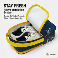 Sac de voyage imperméable pour chaussures, organiseur de baskets pour la gym, le sport, les crampons de golf, étui respirant avec poignée de transport – Vente chaude US/NZ