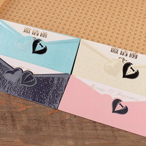 Tarjetas de invitación decorativas multicolor, exclusivas para banquetes de boda, múltiples estilos frescos de invitaciones de boda - Product Image 2