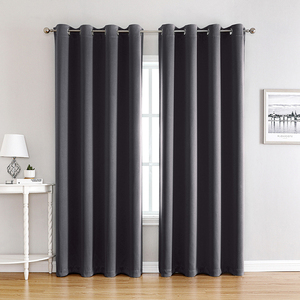 Amazonas Hot Sale <span class=keywords><strong>Plain</strong></span> Solid <span class=keywords><strong>Color</strong></span> Blackout extravagante grosso quarto cortina para sala de estar - Product Image 4