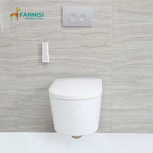 Inodoro Inteligente Suspendido en la Pared con Sensor Automático de Descarga, sin Borde, de Cerámica Blanca, <span class=keywords><strong>Venta</strong></span> Directa de Fábrica - Product Image 5