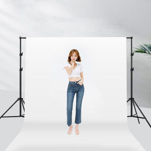 <span class=keywords><strong>2</strong></span>*2M açık zemin destek sistemi fotoğraf stüdyosu seti Muslin arka plan ile fotoğraf ve Video kullanımı için standı - Product Image 6