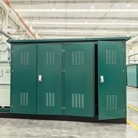 Poste de transformation préfabriqué YBH 35 kV/0,6 kV 1000 kVA à 6800 kVA, type Hua, en caisson préfabriqué