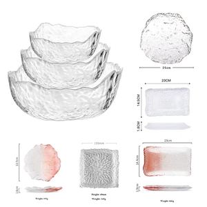 Toptan altın çerçeveli cam meyve kasesi yaratıcı ev aperatifler şeker çanak meyve kase - Product Image 1