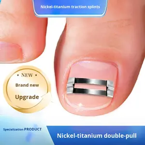 Correcteur d'ongles incarnés <span class=keywords><strong>en</strong></span> acier inoxydable avec <span class=keywords><strong>pince</strong></span> à ressort pour la correction des ongles incarnés Modèle LZ07 - Product Image 2