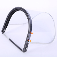 Vente directe d'usine écran facial industrie du soudage pièce faciale protection Construction casque bouclier masque facial avec casque