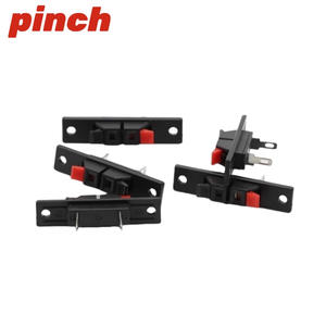 Pince à ongles plate WP2-4 rouge et noire en plastique pour fixation de câbles et prise de câblage - Product Image 2