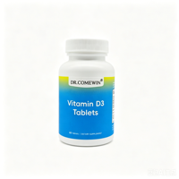 DR.COMEWIN Capsules de Vitamine D3 K2 Soutien Immunitaire Complément Nutritionnel pour les Os pour Adultes
