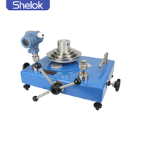 Testeur de poids mort hydraulique Shelok, calibrateur de pression, calibrateur de pression à piston haute précision