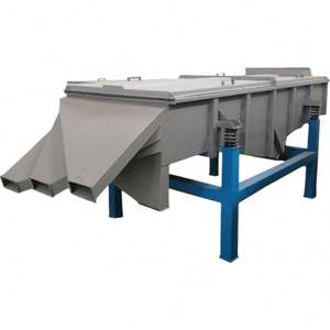 Criba vibratoria lineal cuadrada personalizable para pellets de madera, polvo de aleación, plástico y frutos secos - Product Image 6