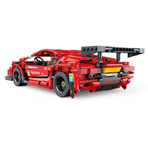 Xe thể thao lắp ráp bằng khối xây dựng COGO thiết kế mới dành cho bé trai, đồ chơi lắp ráp kỹ thuật giáo dục - Product Image 2