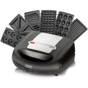 Máquina <span class=keywords><strong>para</strong></span> Desayunos Multifunción 8 en 1 con Revestimiento Antiadherente, Placas Desmontables, Máquina <span class=keywords><strong>para</strong></span> Hacer Sándwiches y Waffles - Product Image 6