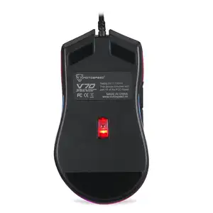 OEM Mouse Gaming berkabel 12000dpi Gamer Sensor optik Pixart 3327 6400 Mouse makro untuk PC Laptop