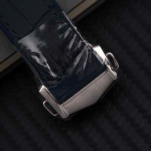 Reloj Mecánico Unisex de Lujo y Alta Calidad, Acero Inoxidable 904, Correa de Cuero, Cristal de Zafiro, Cronógrafo, Deportivo, para Buceo - Product Image 6