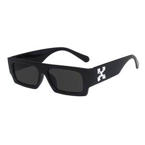 DOISYER 2022 Occhiali da Sole di Design per Uomo e Donna, Stile Vintage Rettangolare con Logo del Marchio - Product Image 2