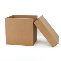 Caja de Almacenamiento de Archivos Corrugada Personalizada con Tapa y Asas Troqueladas, Organizador de Archivos de Oficina