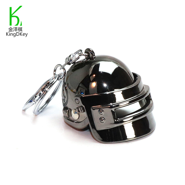 Hot Game Keychain Accessories Helmet Keychain Elite game keytag Wholesale Custom 3D Souvenir Metal Keyring